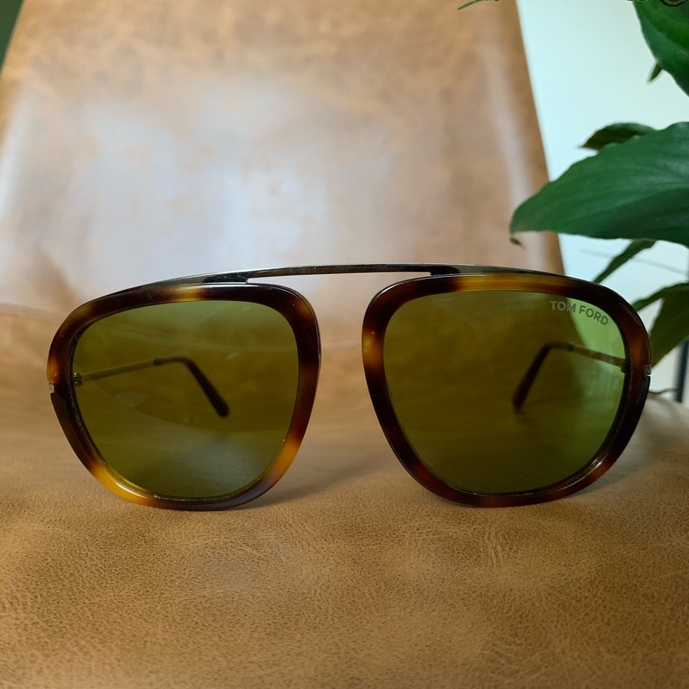Tom Ford Johnson Aviator Sunglasses